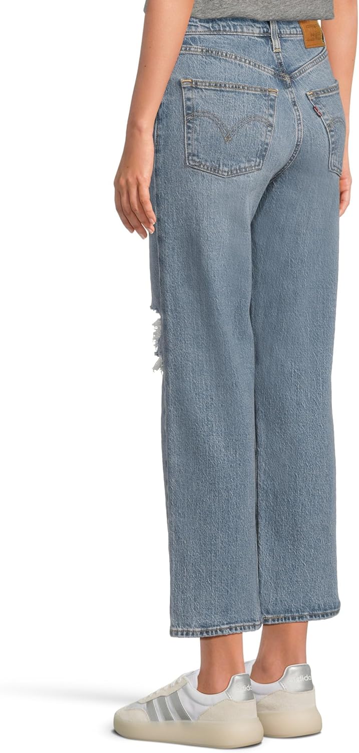 Женские джинсы Levi's Ribcage Straight Ankle, Queen Mother — фото 3