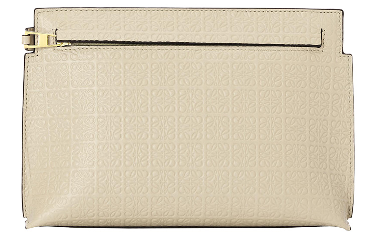 

Мини-клатч из телячьей кожи светло-овсяный LOEWE