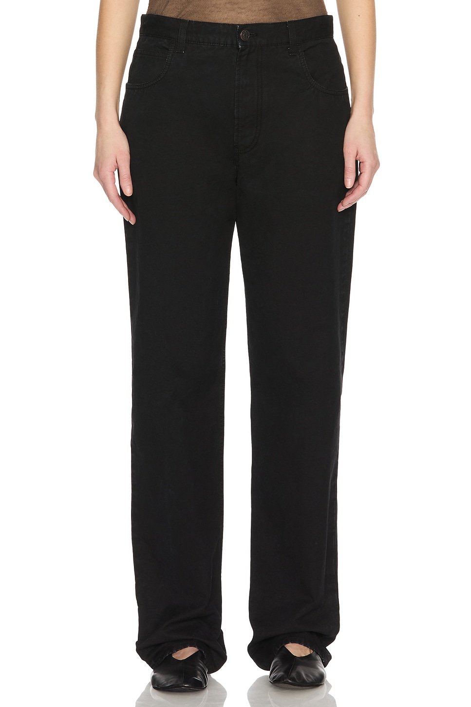

Жилет Landais Jean The Row, Black