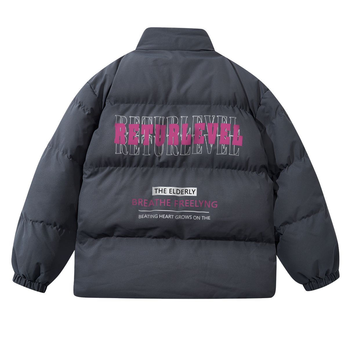 

LEVEL Пуховик серии RELAX унисекс, Dark Gray (without Hood)