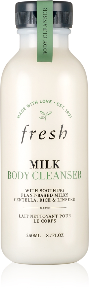 

Очищающее молочко для тела, увлажняющий гель для душа с растительным молоком Fresh, 260 мл