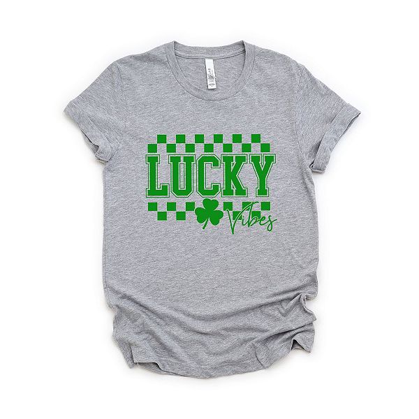 

Футболка Lucky Vibes с клетчатыми рукавами и принтом Simply Sage Market, Heather Grey, Серый, Футболка Lucky Vibes с клетчатыми рукавами и принтом Simply Sage Market, Heather Grey