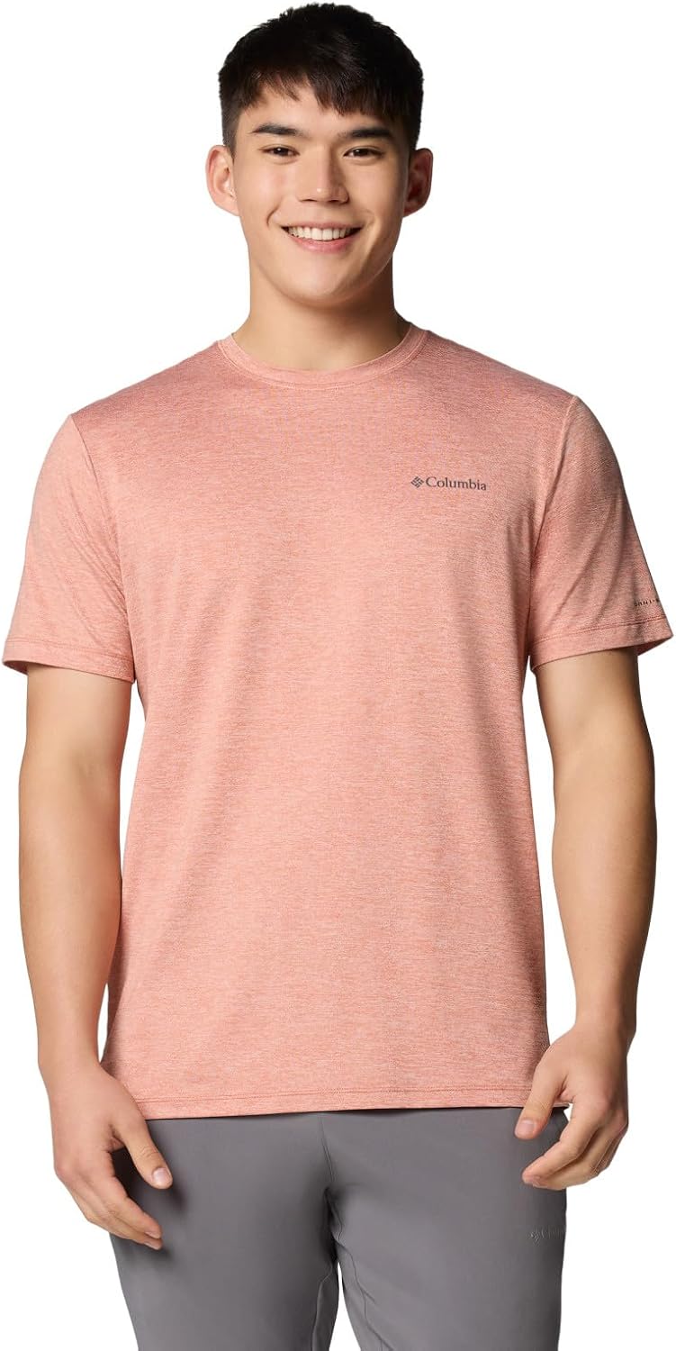 

Columbia мужская футболка Tech Trail Utility с коротким рукавом, Tuscan Heather