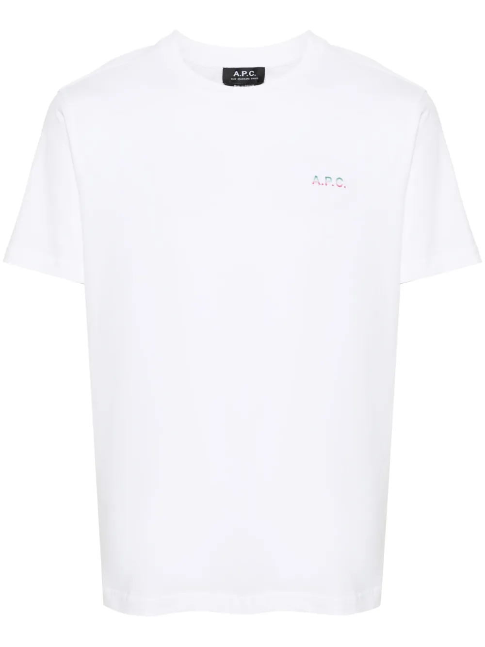 

Футболка с логотипом A.P.C., белый