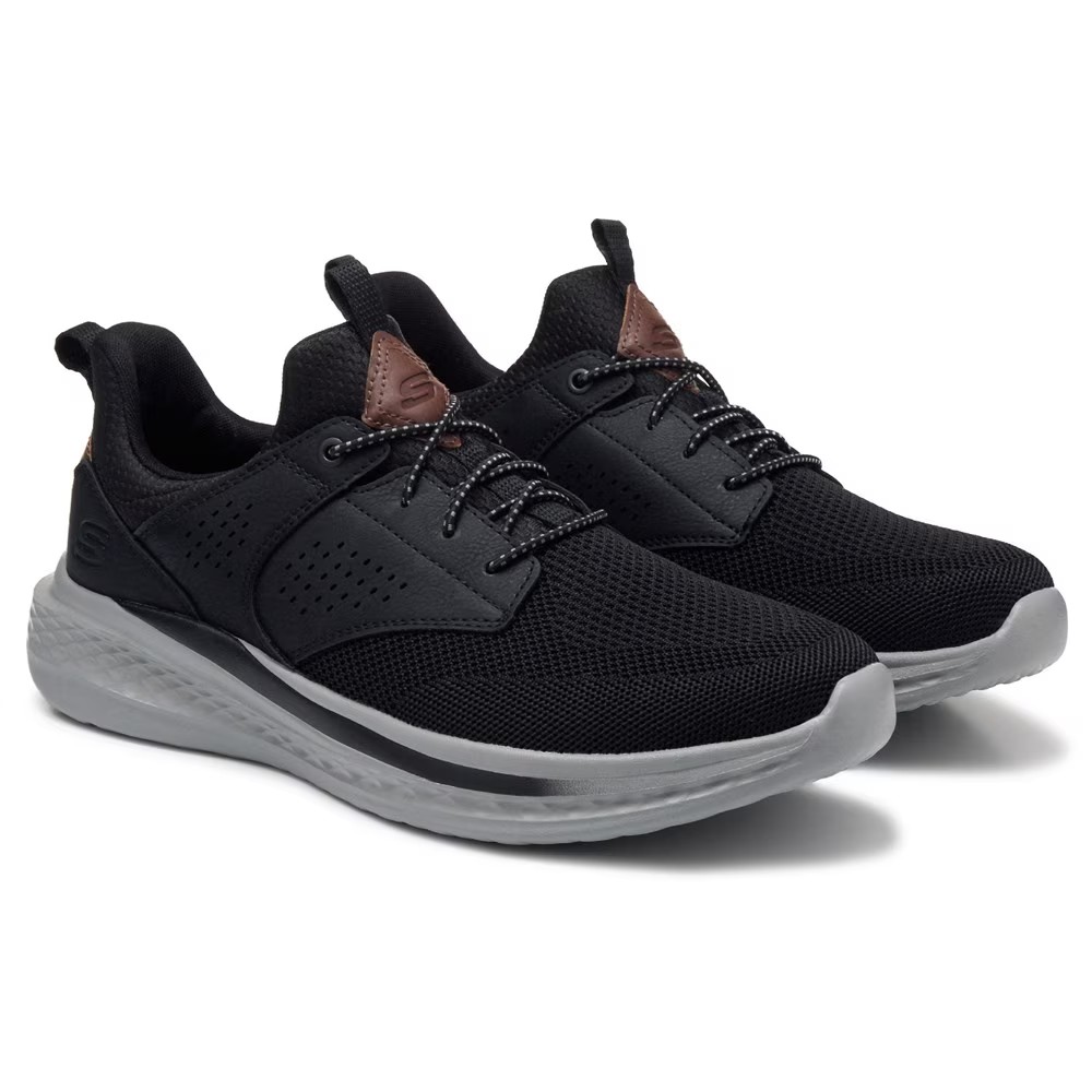 

Кроссовки Breyer slip on Skechers, черный