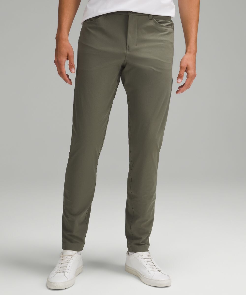 

Брюки ABC Slim Fit с 5 карманами, Lululemon, зеленый