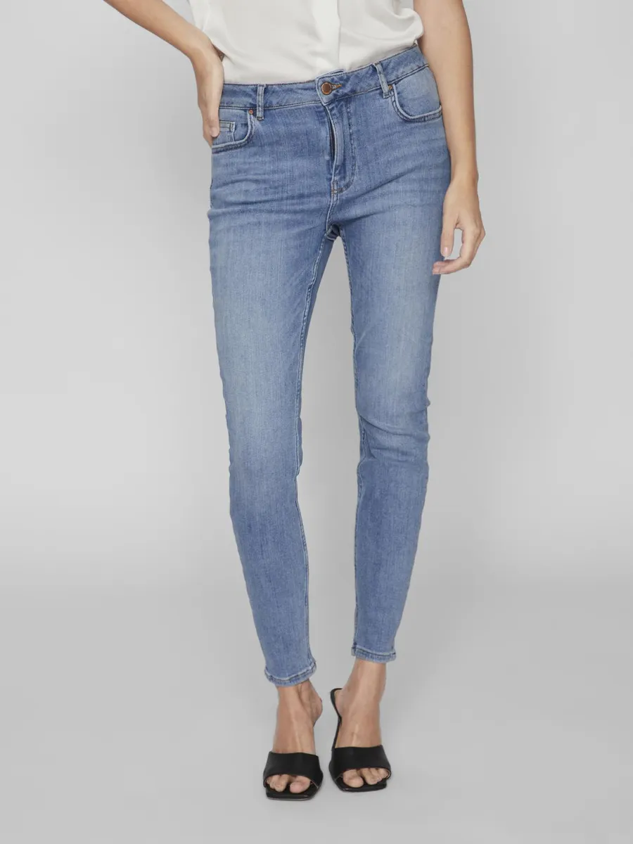 

Джинсы скинни Vila "VISARAH WU05 RW SKINNY JEANS - NOOS", синий