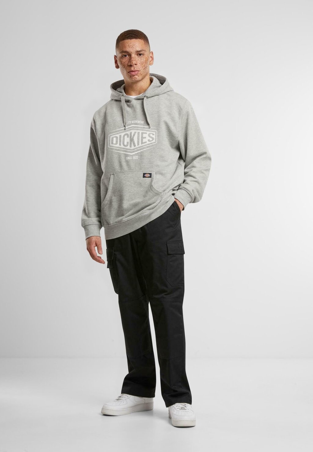

Толстовка с капюшоном WORKWEAR ROCKFIELD Dickies, цвет Mottled Grey