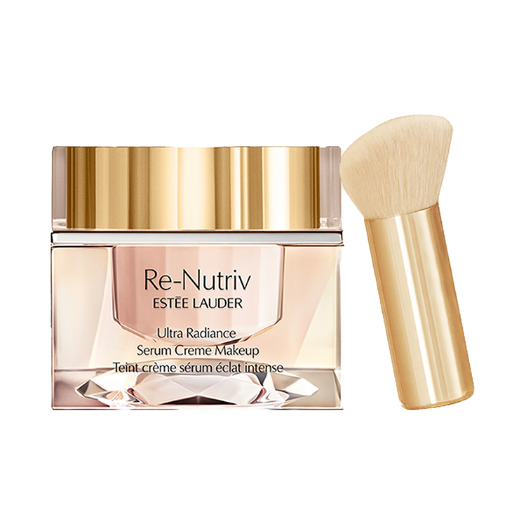 

ESTEE LAUDER Yashilandai белый золотой уход пудра-крем набор макияжа натуральное увлажнение 30ml+Foundation Brush