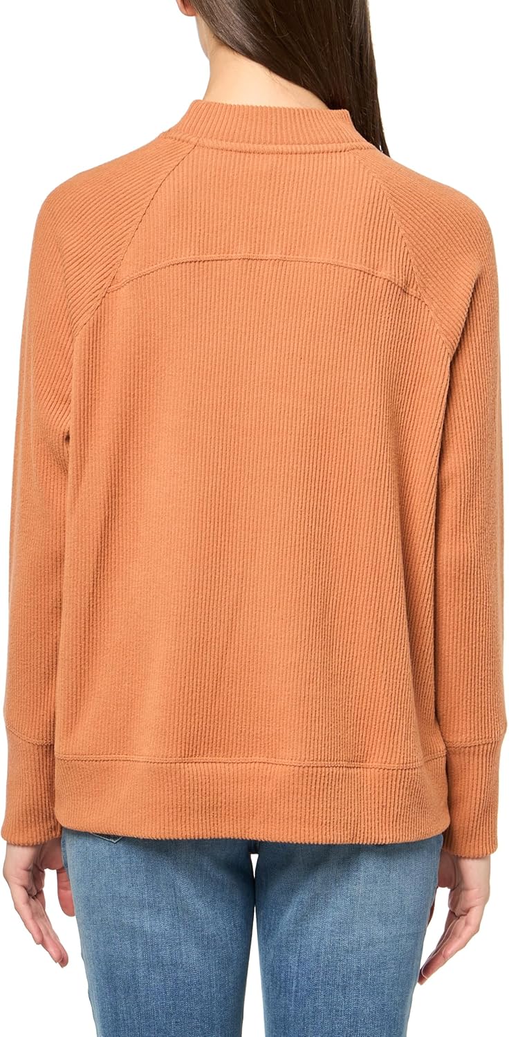 Женская толстовка Calvin Klein Comfort Stretch с регулируемыми шнурками, Burnt Ginger — фото 2