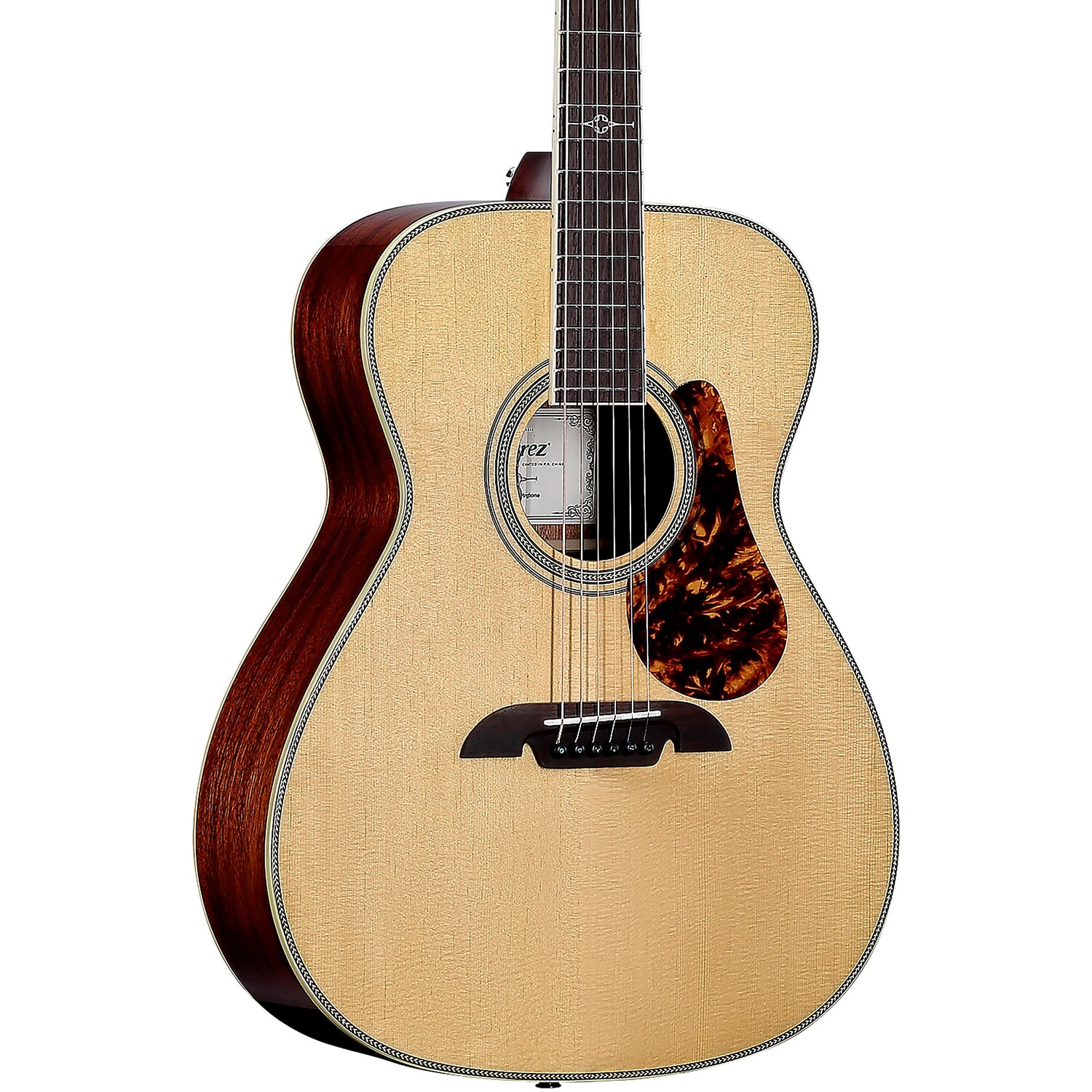 

Alvarez MF60E Herringbone Folk-OM Акустически-электрическая гитара Natural