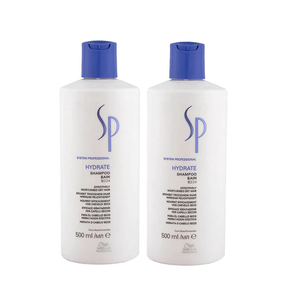 Шампунь Hydrate от Wella SP System Professional, 500 мл, 2 шт. Wella
