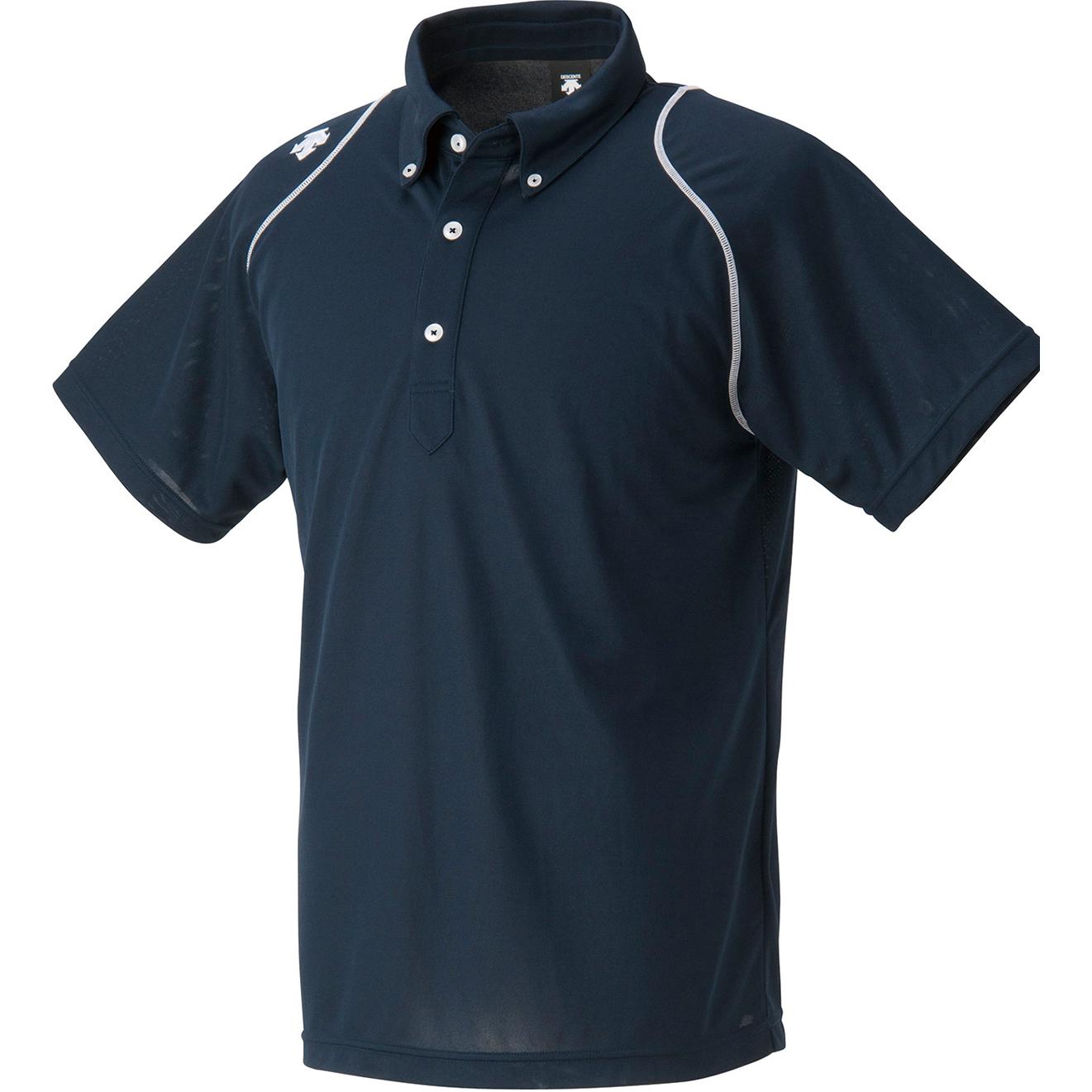 

Волейбольная поло унисекс DESCENTE, темно-синий