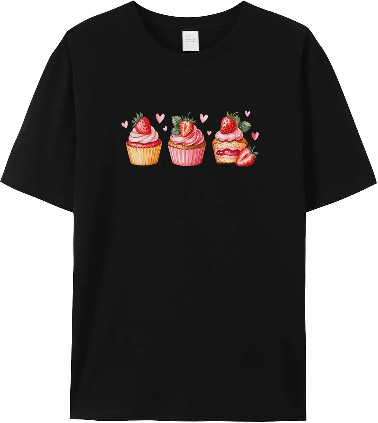 

Мужская футболка Valentine's Day Cake с коротким рукавом jdudh