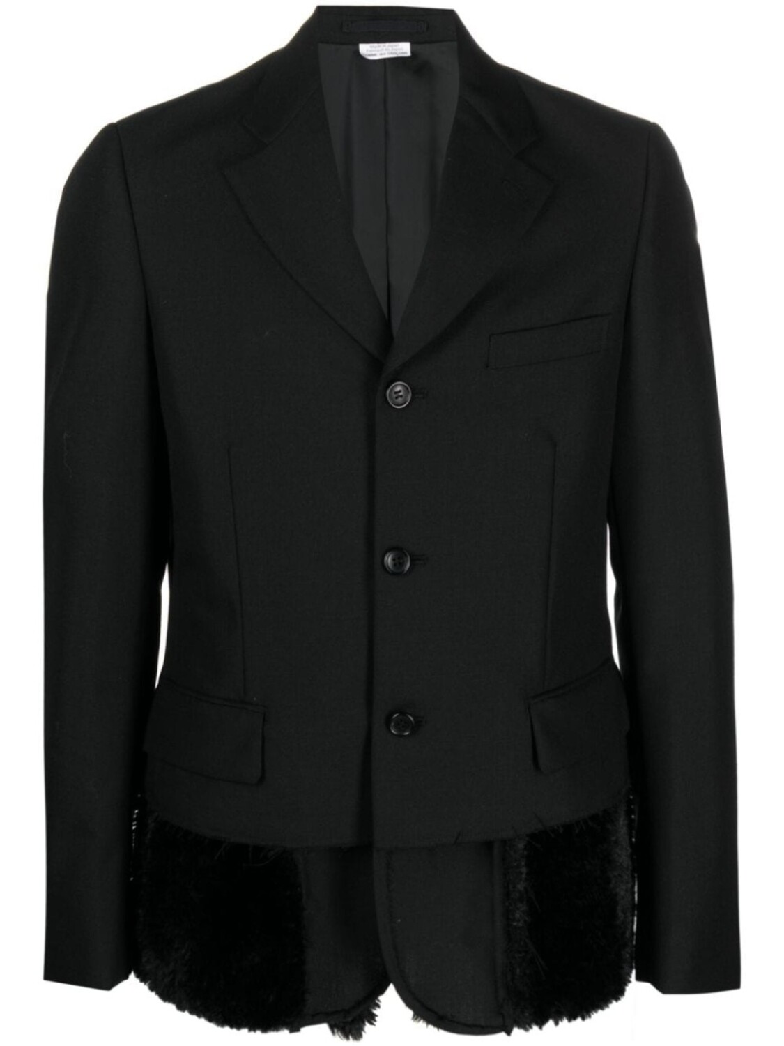 

Comme des Garçons Homme Plus многослойный пиджак, черный