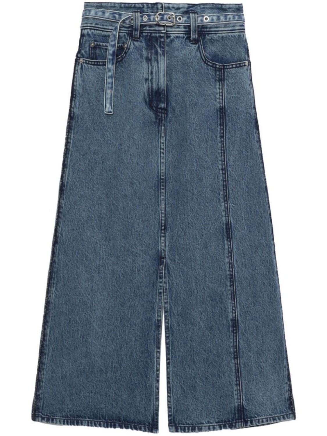 

3.1 Phillip Lim юбка А-силуэта, синий