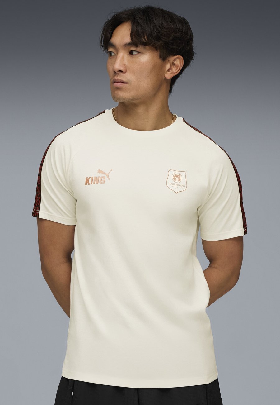 

Футболка Puma STADE RENNAIS FC KING, Warm White Dark Crimson/White, Белый, Футболка Puma STADE RENNAIS FC KING, Warm White Dark Crimson/White
