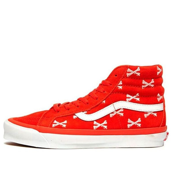 

Кроссовки wtaps x og sk8-hi lx 'orange white' Vans, оранжевый
