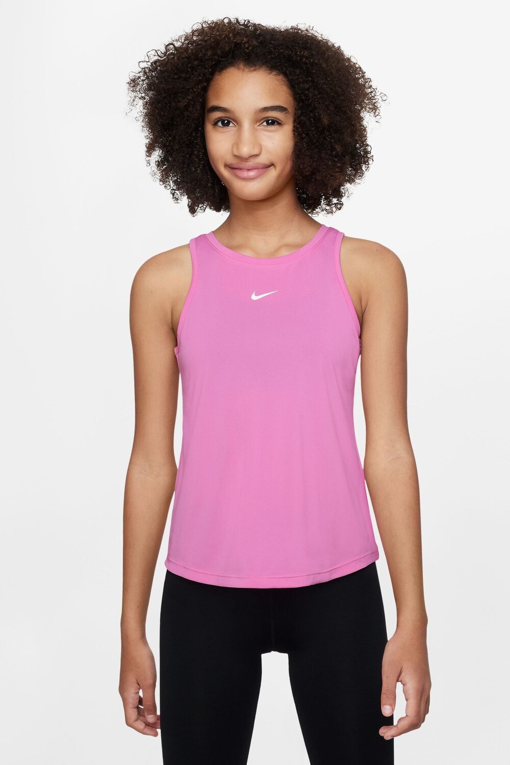 

Футболка Performance без рукавов с мини-логотипом Swoosh Nike, розовый