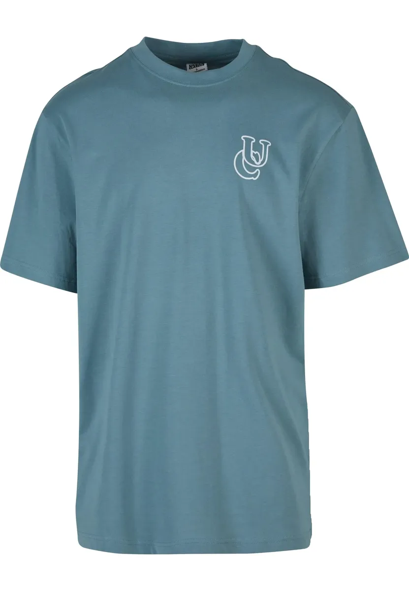 

Футболка URBAN CLASSICS " Urban Classics UC Shiny Logo Tall Tee", синий