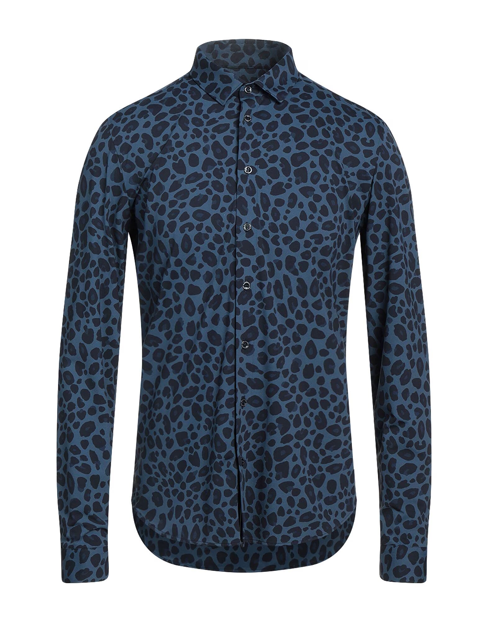 

Рубашка Patrizia Pepe, серо-синий