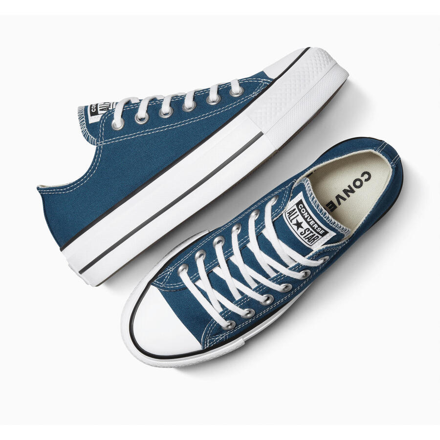 Кроссовки Converse Chuck Taylor All Star Lift, синие, женские — фото 2