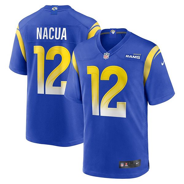 

Мужская игровая футболка Puka Nacua Royal Los Angeles Rams Nike