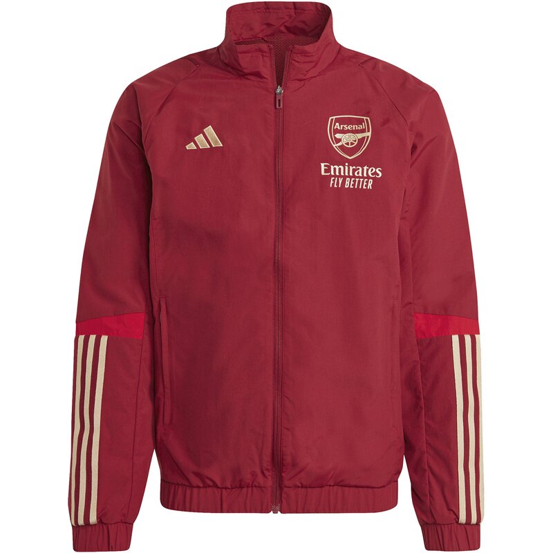 

Фанатская куртка Arsenal FC Tiro 23 Adidas, цвет crared