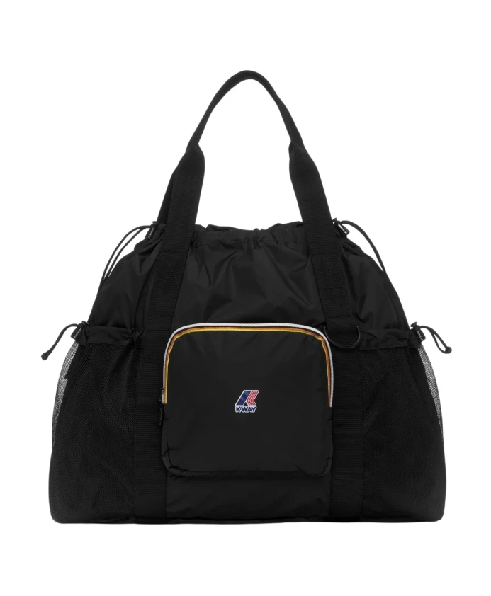 

Складная сумка-шоппер, черная K-Way, черный