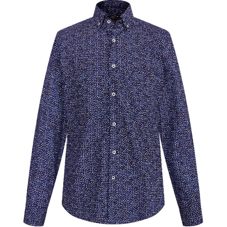 

Paul & Shark Яхтенная рубашка мужская navy blue