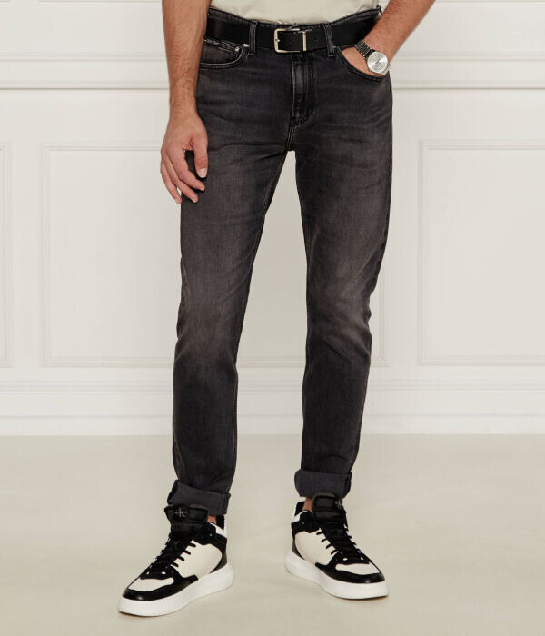 

Джинсы мужские Calvin Klein Jeans облегающего кроя, черный
