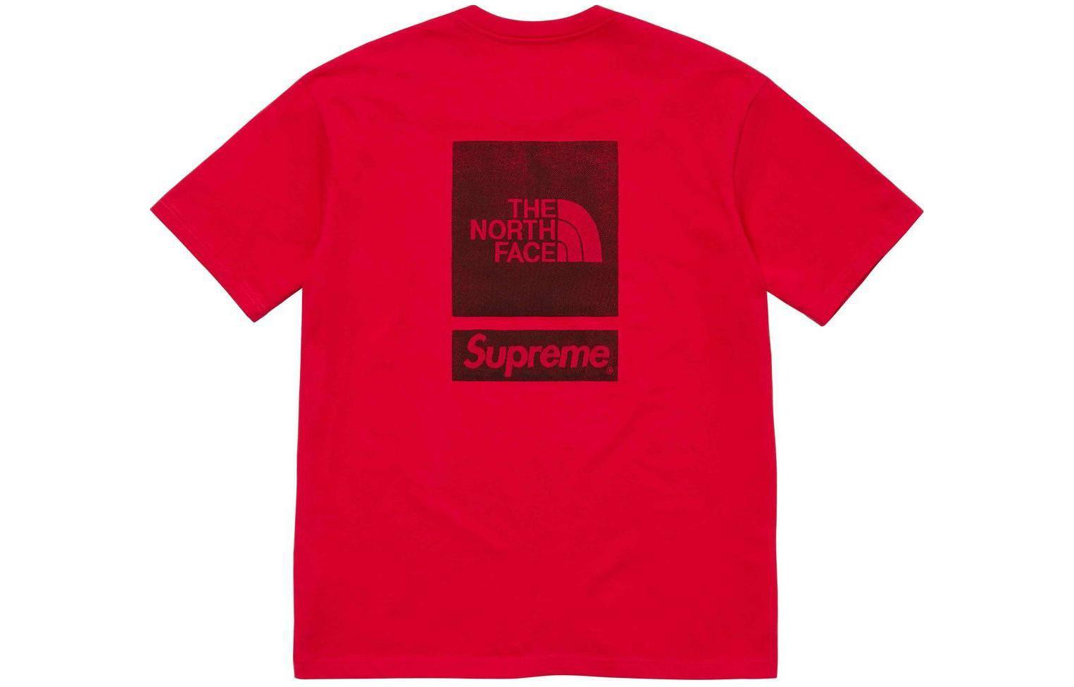 The North Face S/S Top Supreme, Красный/Красный — фото 4