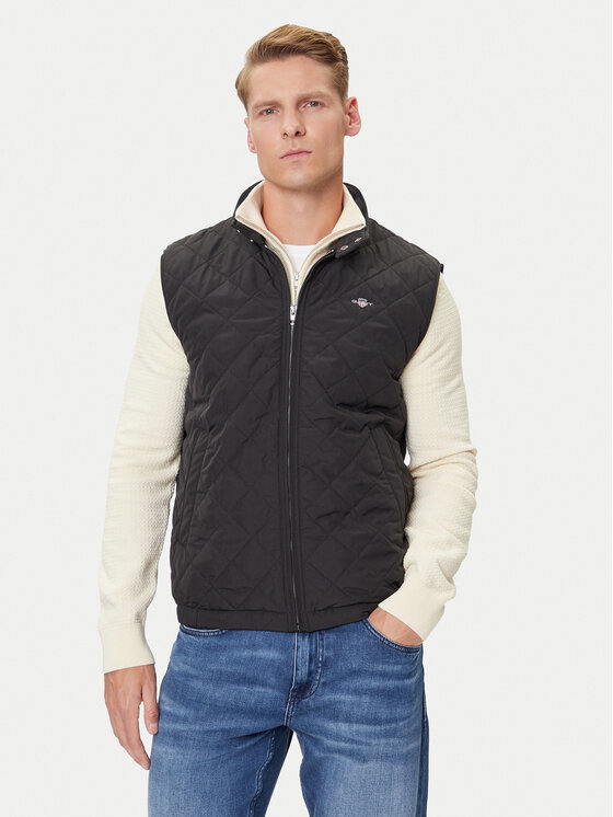 

Жилет regular fit 7006341 Gant, чёрный