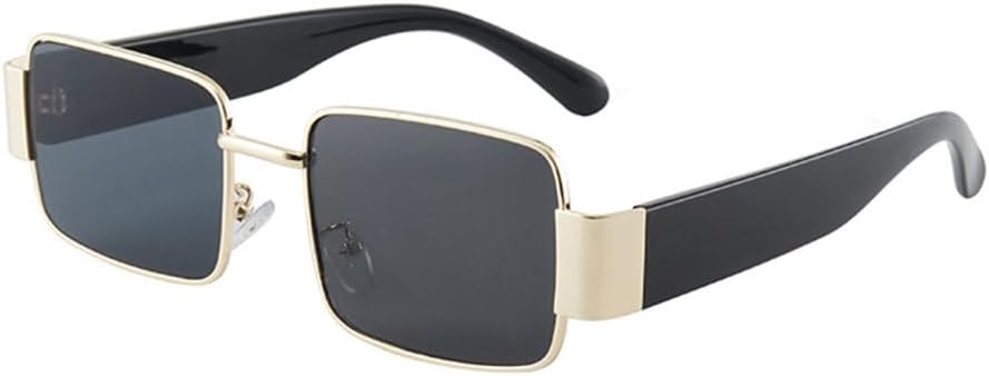 

Солнцезащитные очки с большой квадратной оправой 2027 года для мужчин, модные солнцезащитные очки для женщин с большим лицом, очки с защитой от УФ-излучения UV400 MTZJH, Grey