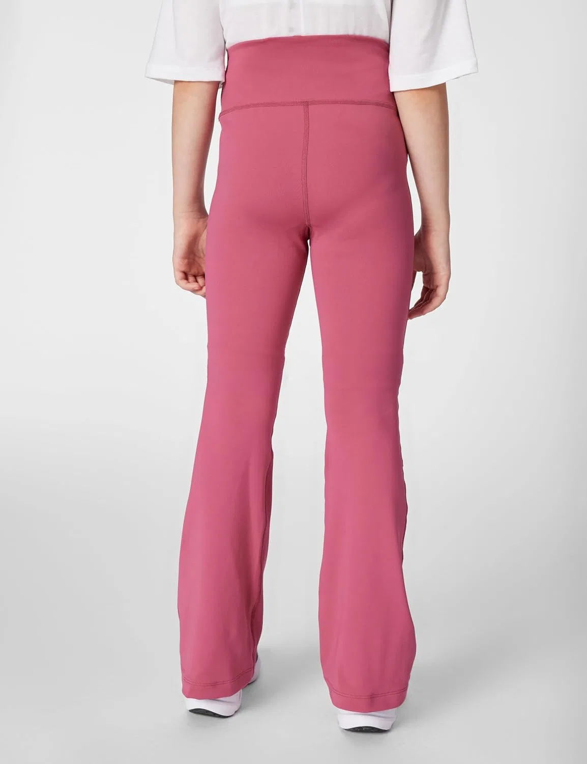Леггинсы Nike Dri-FIT, Sweet Beet/White — фото 4