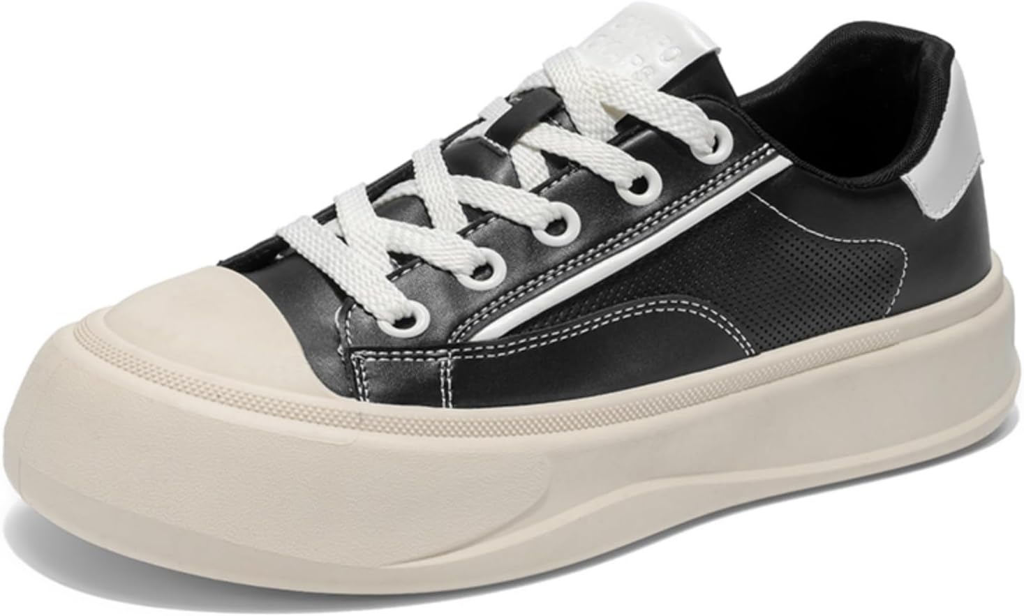 

Мужские удобные кроссовки с толстой подошвой, стильная повседневная обувь - отлично подходят для ежедневной носки, поездок и неформальных встреч Kpdwfms, черный