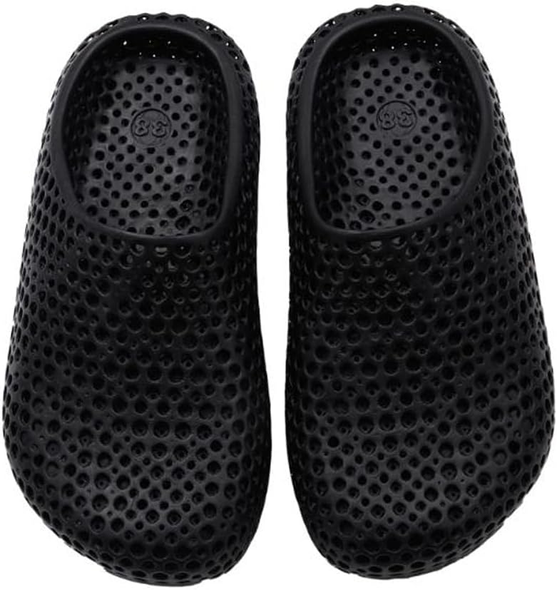 

Сандалии-сабо, напечатанные на 3D-принтере, для женщин и мужчин Biuhfn, черный