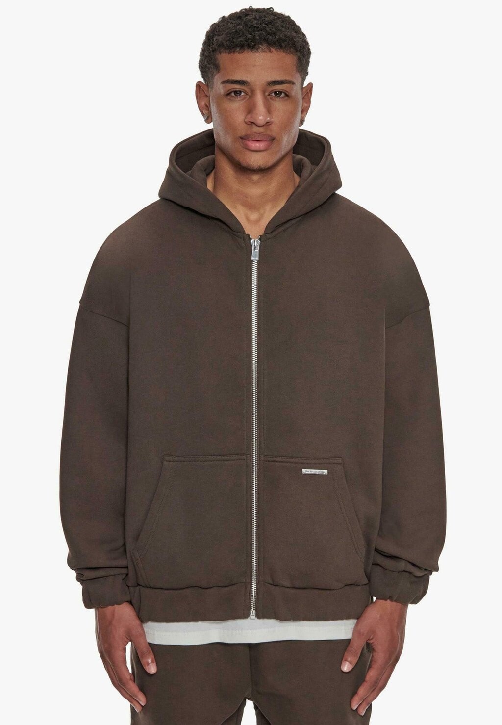 

Толстовка SUPER HEAVY BLANK Dropsize, цвет chocolatebrown