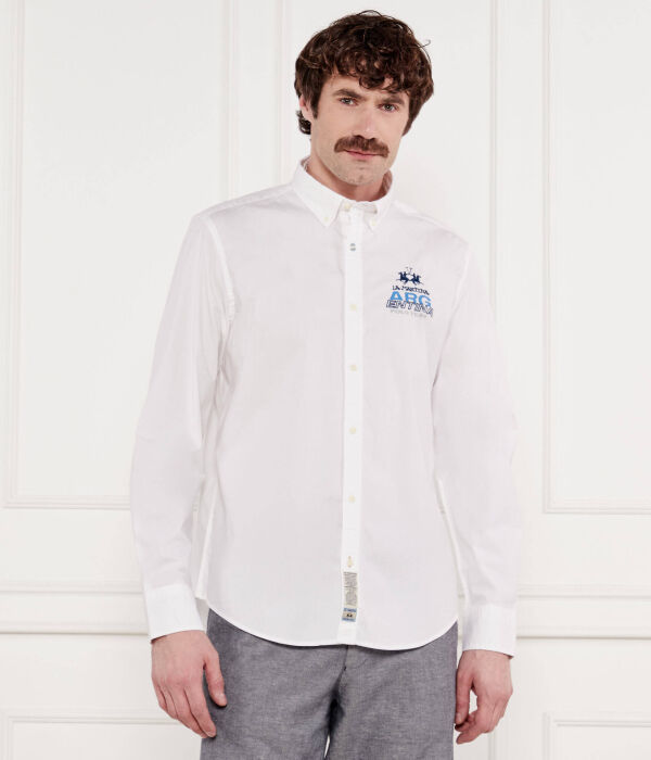 

Рубашка Regular fit La Martina, белый