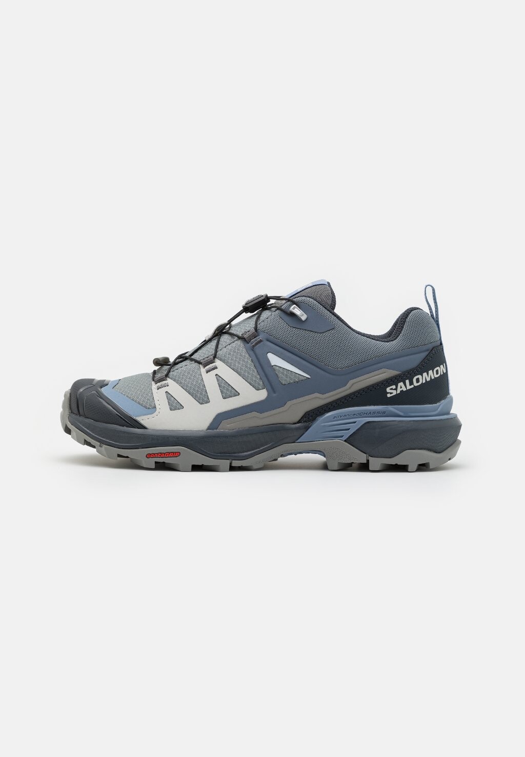 

Походная обувь X ULTRA 360 Salomon, цвет sharkskin/grisaille/stonewash