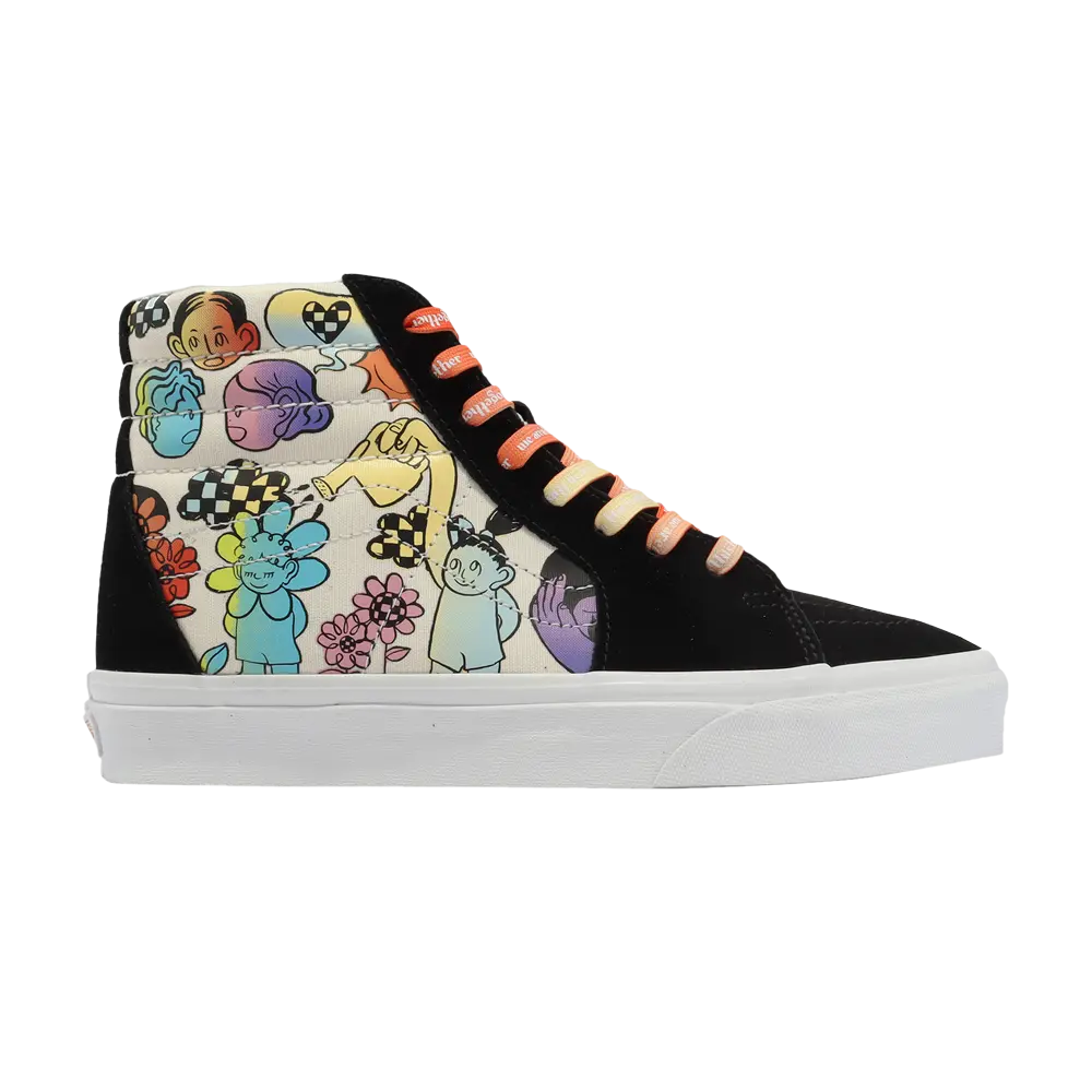 

Кроссовки Sk8-Hi Vans, мультиколор