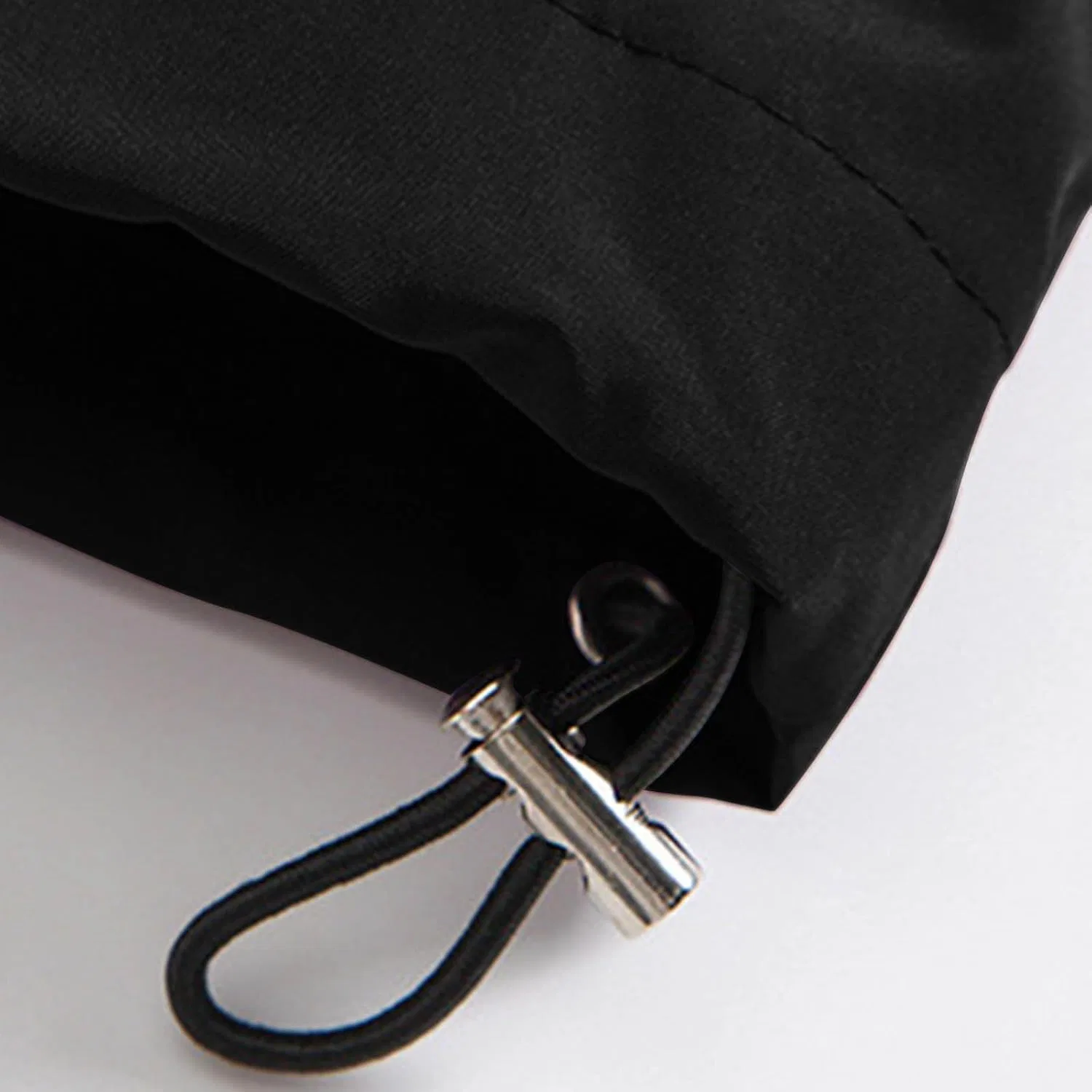 Мужская легкая куртка Casual с капюшоном Softshell Windbreaker Waterproof дождевик для походов, путешествий и велоспорта Generic, черный — фото 3