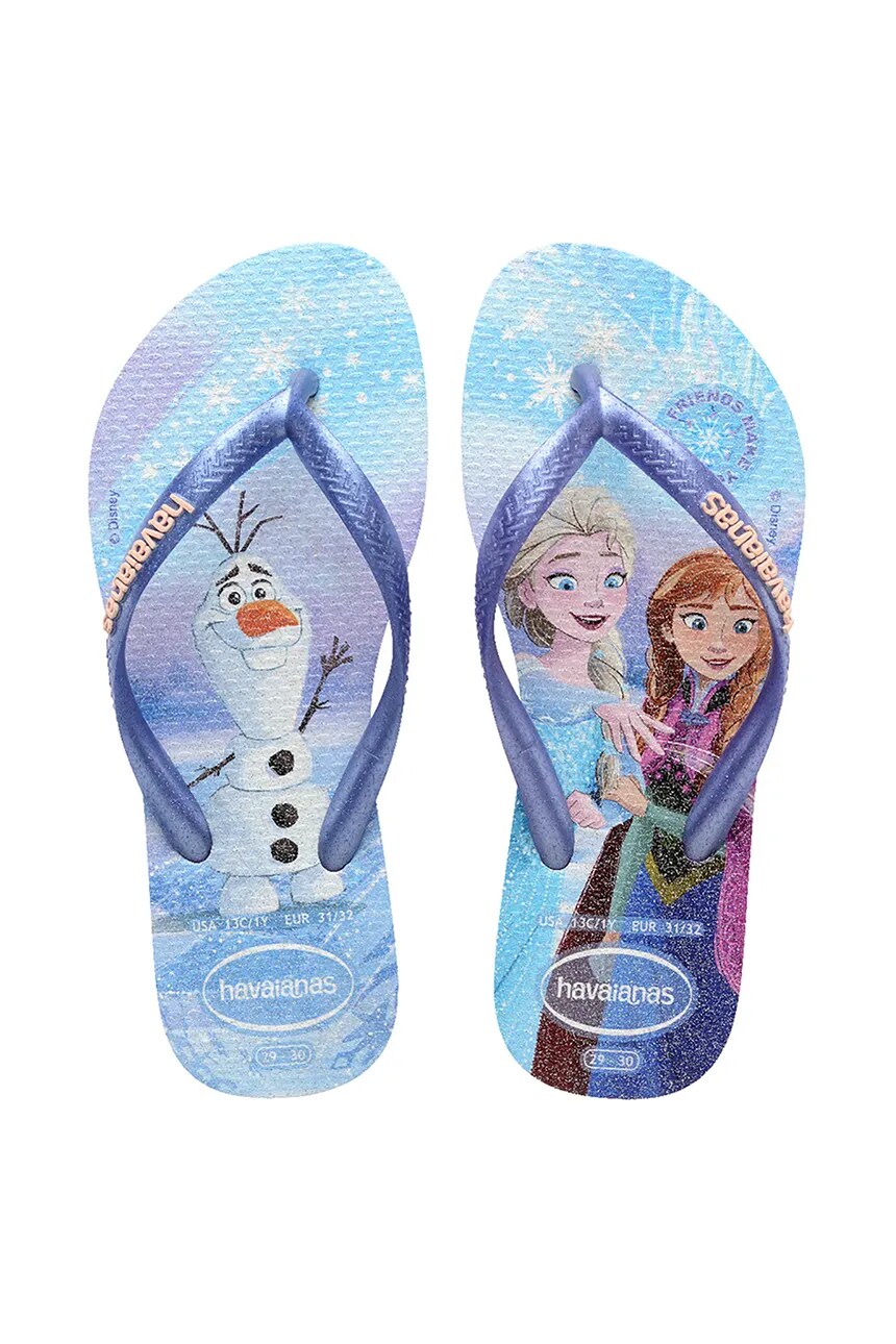 

Детские шлепанцы SLIM PRINCESS Havaianas, синий