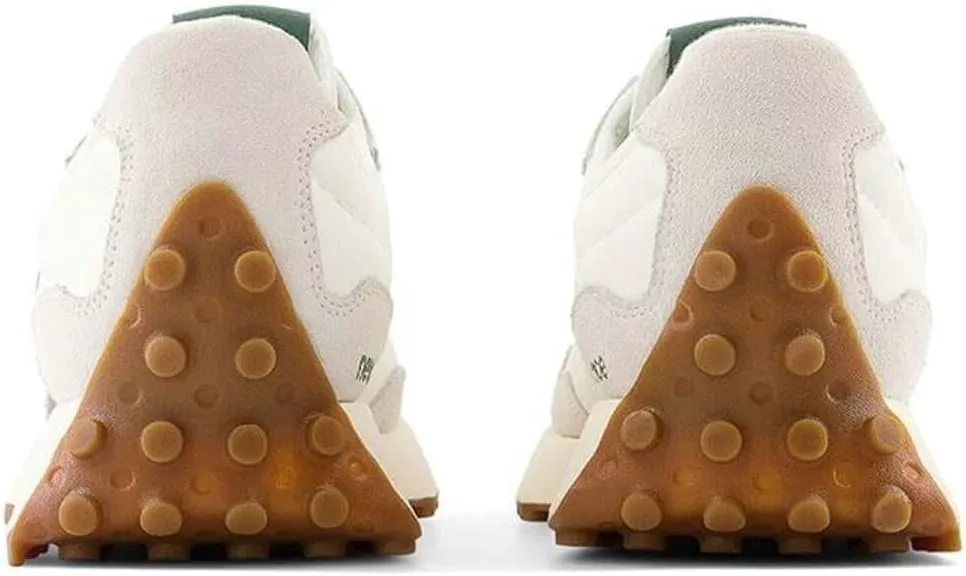 Кроссовки New Balance Удобные Бежевые U327LX, зеленый — фото 2