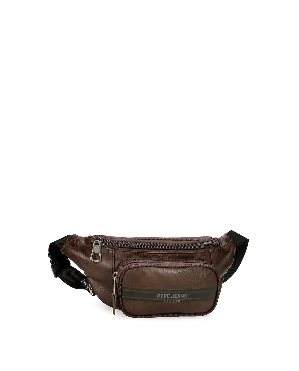 

Коричневая мужская поясная сумка Horley Pepe Jeans