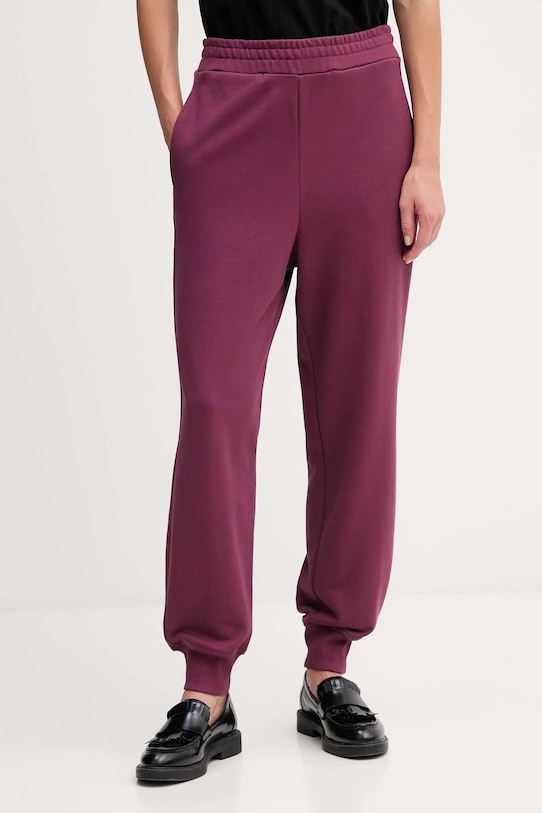 

Хлопковые спортивные штаны United Colors Of Benetton, фиолетовый