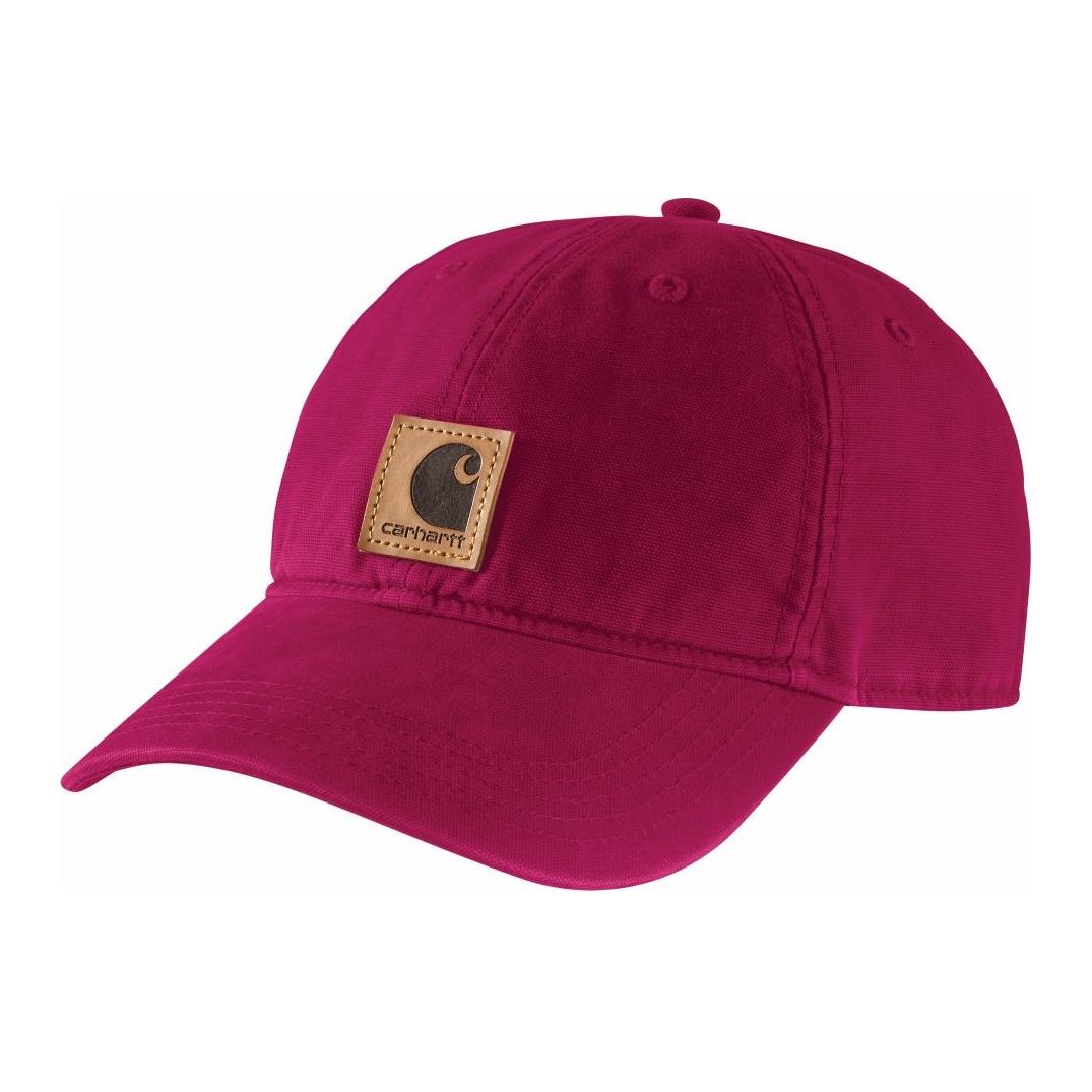 

Carhartt Хлопковая бейсболка мужская бордовая, Burgundy