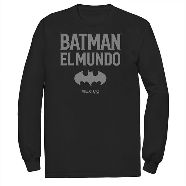 

Футболка Big & Tall Batman: El Mundo Mexico Icon Logo Licensed Character