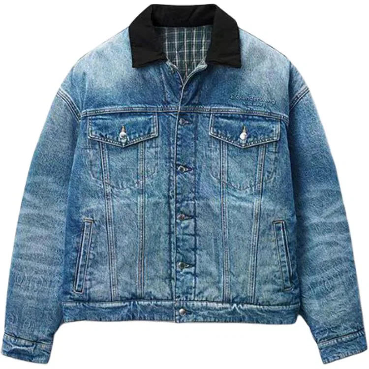 Пуховик Alexander Wang Vintage Marble Blue