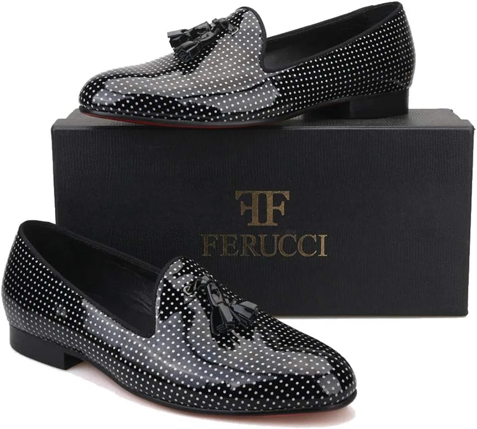 Лоферы мужские FERUCCI Black — фото 3